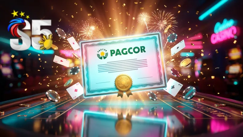 A PAGCOR license means s5casino operates under strict regulations for player protection.