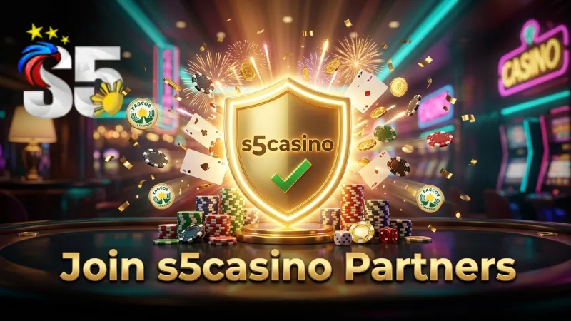 Partner with s5casino to cash in from a trusted, PAGCOR-licensed iGaming brand.