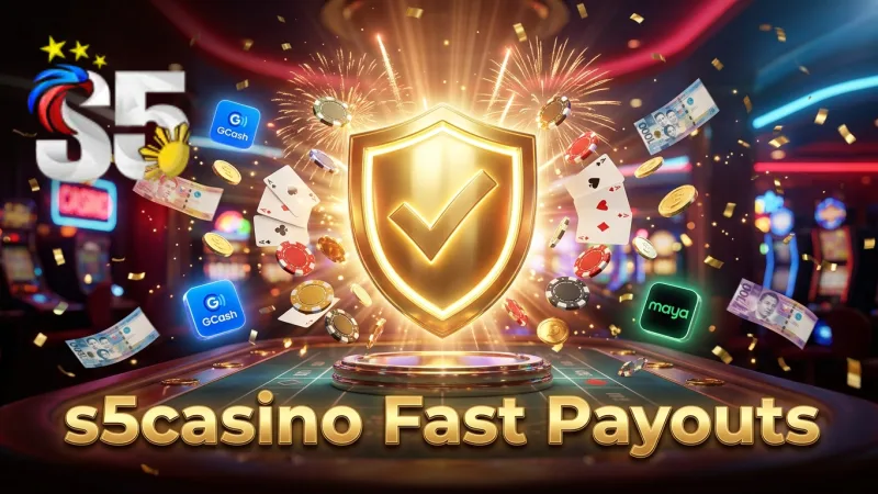 Secure, fast payouts via GCash or Maya enhance a worry-free Bingo Pilipino experience at s5casino.