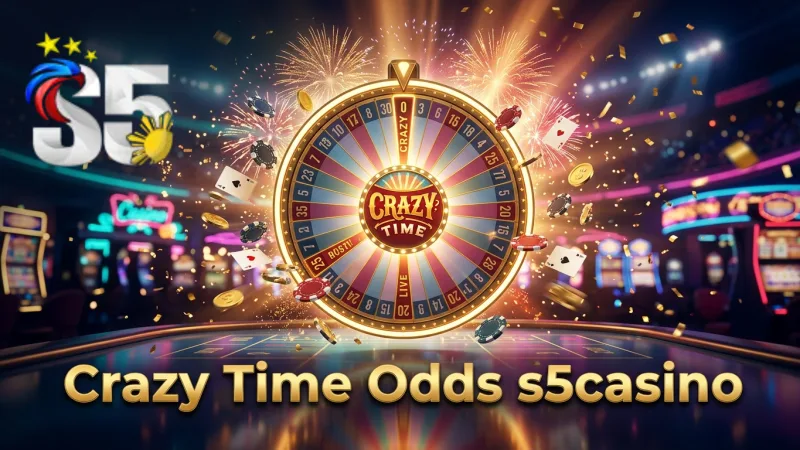 Know the true odds of each Crazy Time Live segment for smarter wagers on s5casino.