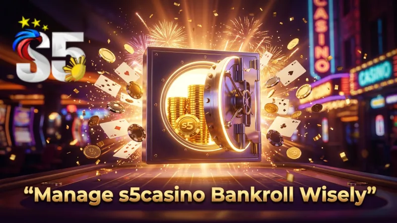 Strategic bankroll use helps you bet longer on s5casino.