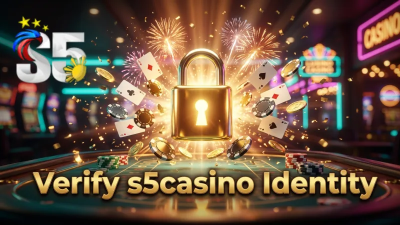 Verify your identity on s5casino to cash out winnings smoothly via GCash or Maya.