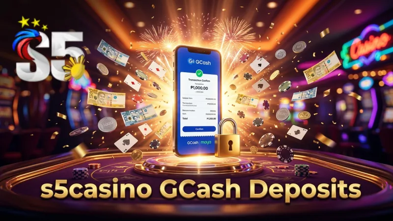 Securely cash-in to your s5casino account using GCash or Maya for MPBL bets.