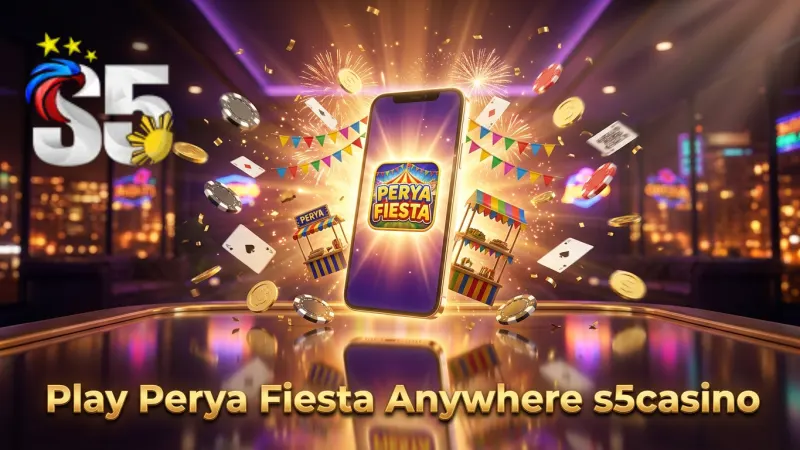 Seamless s5casino mobile access lets you play Perya Fiesta games anywhere.