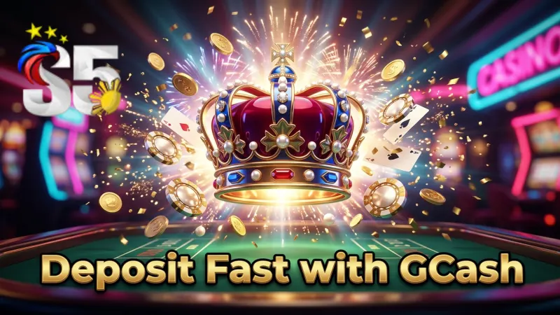 GCash offers a fast, verified way to fund your s5casino account.