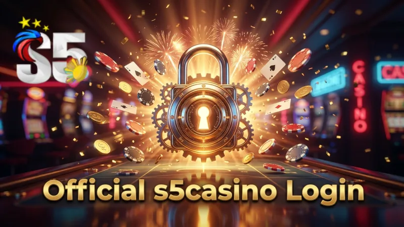 The s5casino login page should always be from the official s5casino.games domain.