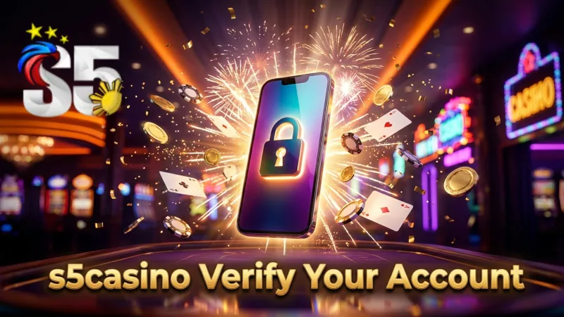 Ensure your mobile number is active for quick s5casino SMS verification.