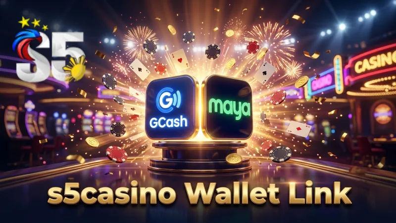 Link your GCash or Maya for seamless s5casino cash-in and cash-out.