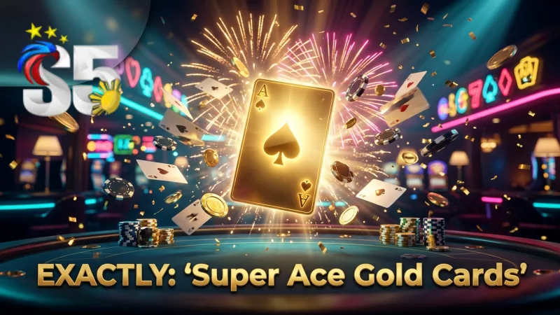 Understand the Gold Card feature mechanic to unlock bigger Super Ace prizes.