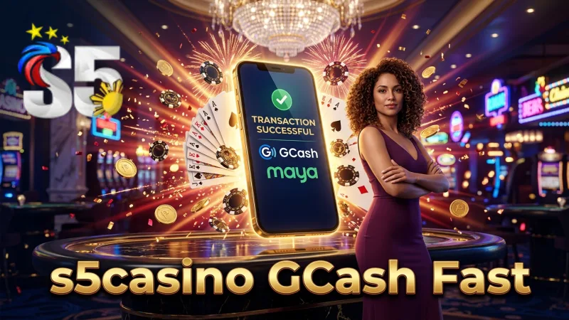 Enjoy seamless cash-ins and cash-outs through GCash for your s5casino winnings.